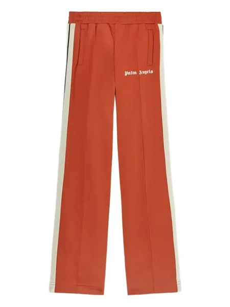 Pantaloni Palm Angels cu dungi roșu