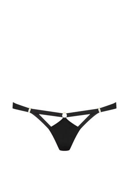 Chiloți tanga Maison Close negru