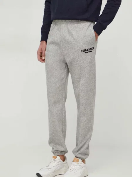 Спортен панталон Tommy Hilfiger сиво