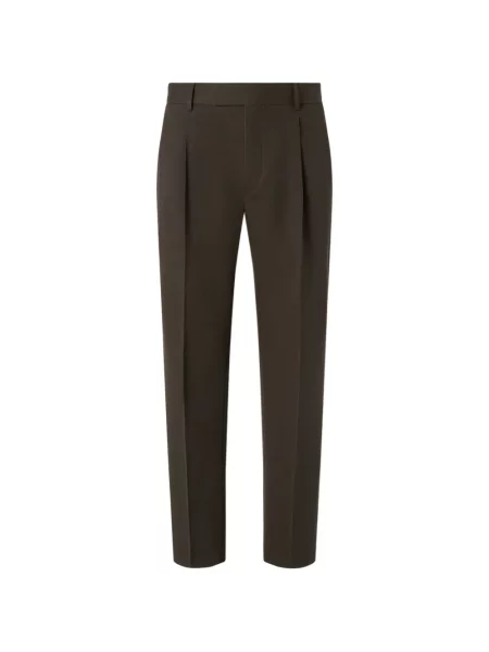 Pantaloni Zegna de lână verde