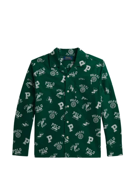 Koszula dziecięca Polo Ralph Lauren zielona