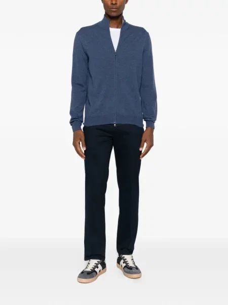Lung cardigan Ferrante albastru
