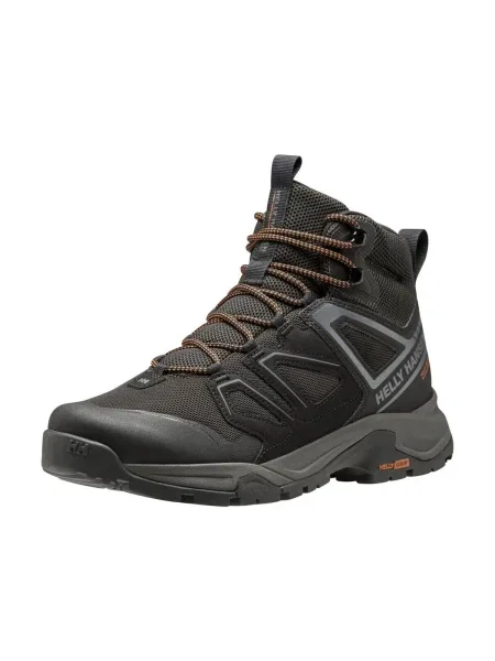 Pánske trekové topánky Helly Hansen Stalheim HT Boot beluga / burnt orange čierna