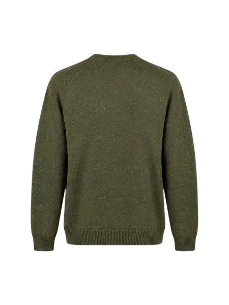 Sweter Mc2 Saint Barth wełniany zielony