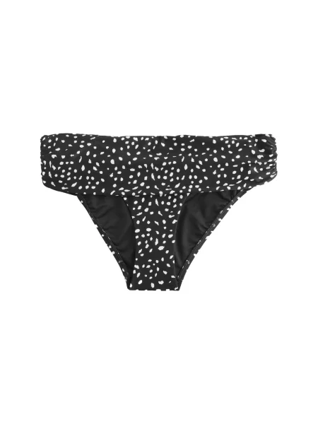 Next Bikini hlačke črna bela