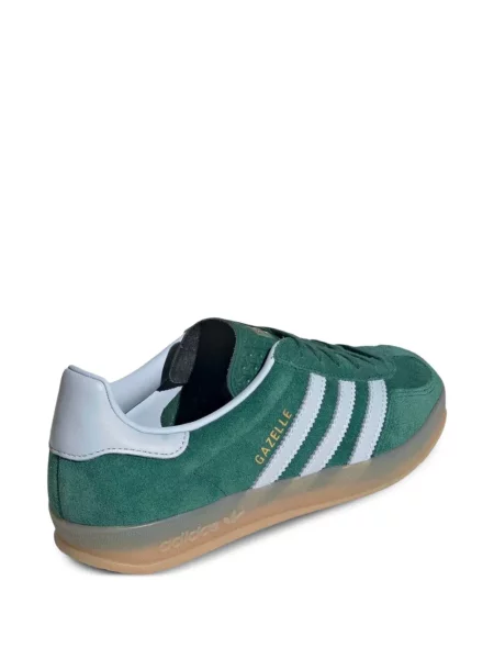 Sneakerși Adidas Gazelle cu dungi verde