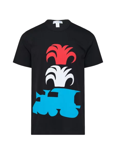 Tricou Comme Des Garçons Shirt cu imagine negru