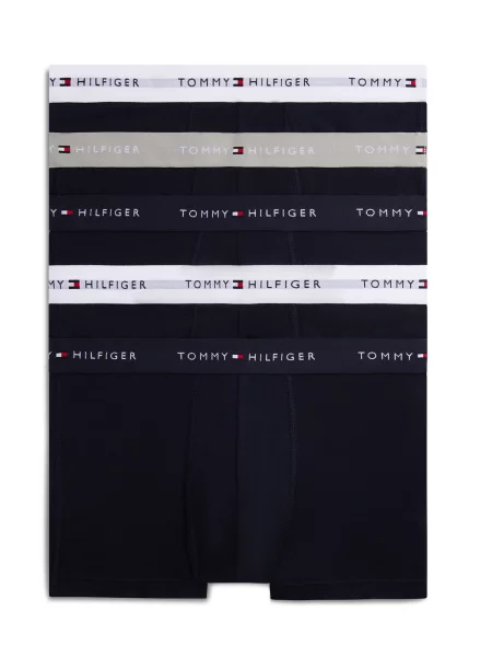 Tommy Hilfiger Σετ μποξεράκια 5 τμχ. Μαύρο λευκό