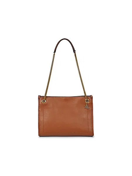 Lauren Ralph Lauren Torba za čez ramo BRDLY' rjava