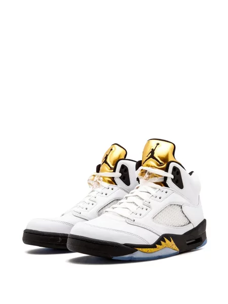 Sneakersy Jordan 5 Retro retro białe