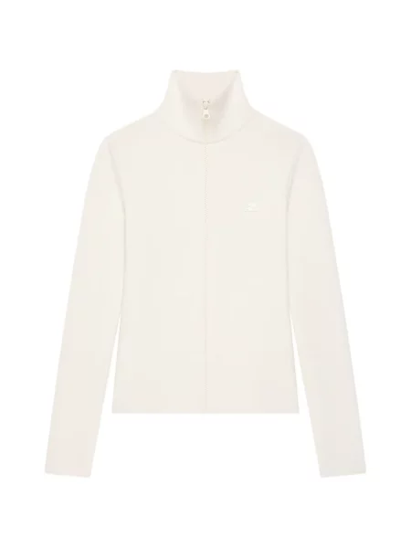 Cardigan Courreges cu broderie