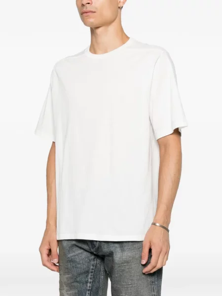 Tricou Rick Owens cu decolteu rotund alb