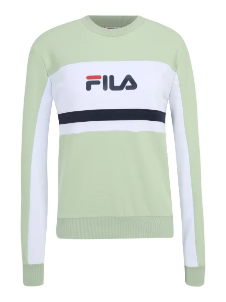 FILA Hanorac sport LISHUI albastru / verde deschis / roșu alb