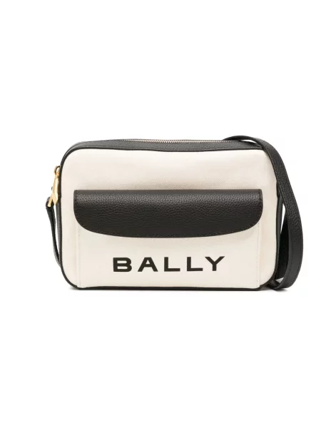 Torebka crossbody Bally casual beżowa