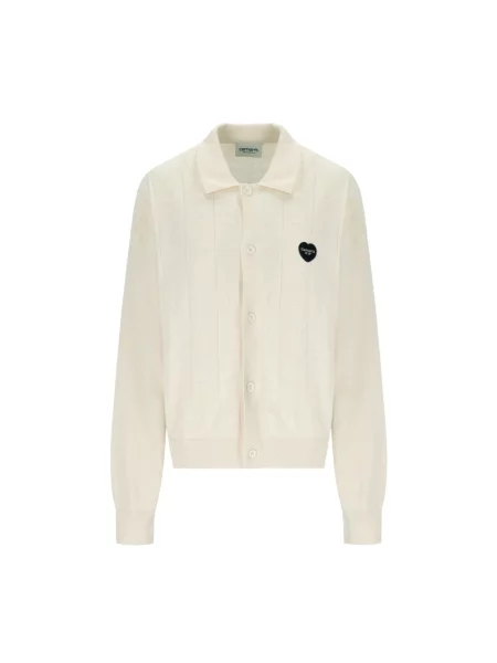 Carhartt WIP kardigan Drewe Cardigan lekki beżowy