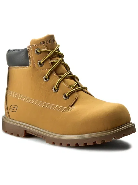 Čižmy Skechers hnedá