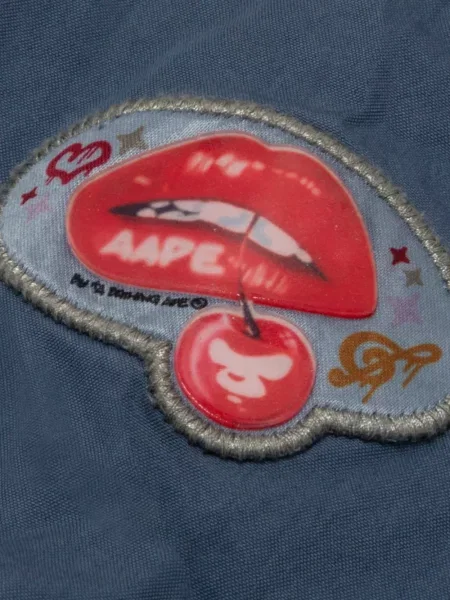Pantaloni cargo Aape By A Bathing Ape albastru
