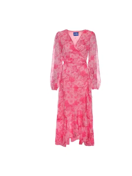 Sukienka Crās różowa