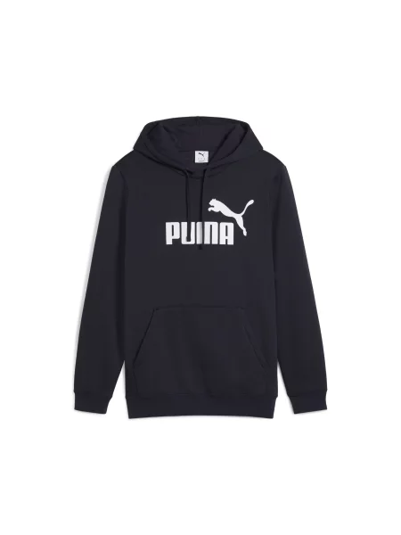 Bluza z kapturem Essentials z logo No. 1 granatowa