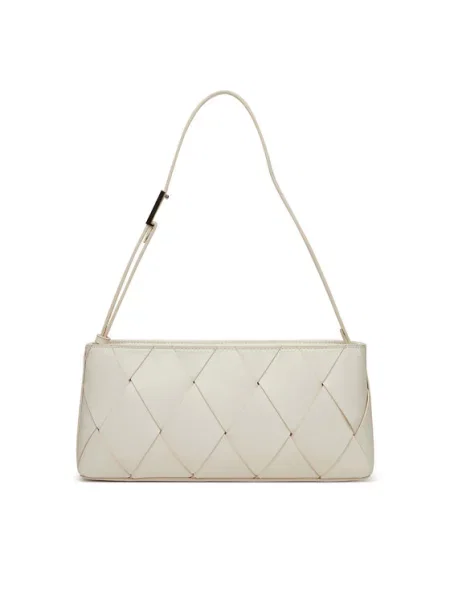 Ročna torba Calvin Klein bela