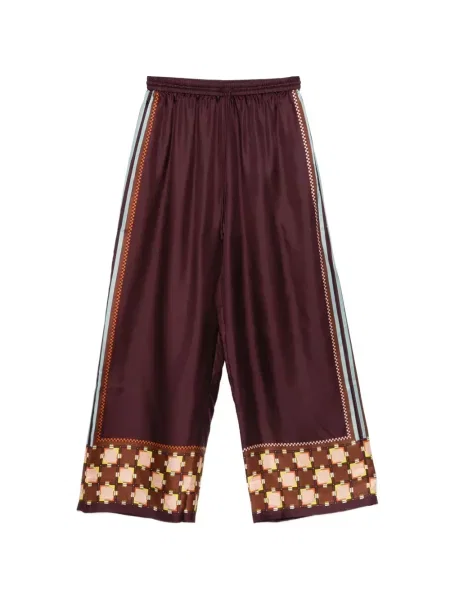 Pantaloni Alemais cu dungi roșu