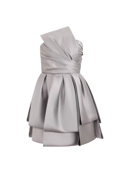 Sukienka Alberta Ferretti szara