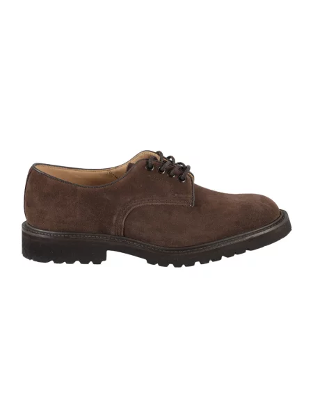 Półbuty Tricker's skórzane brązowe