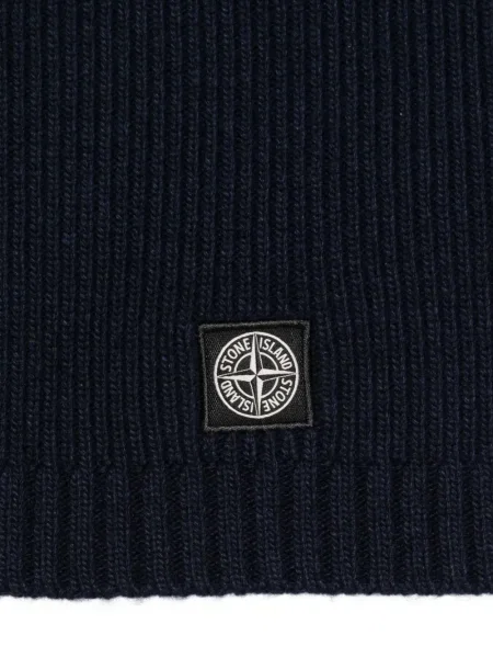 Dětské šál Stone Island modrý