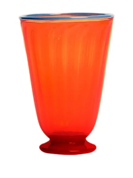 Saulės akiniai La Doublej oranžinė