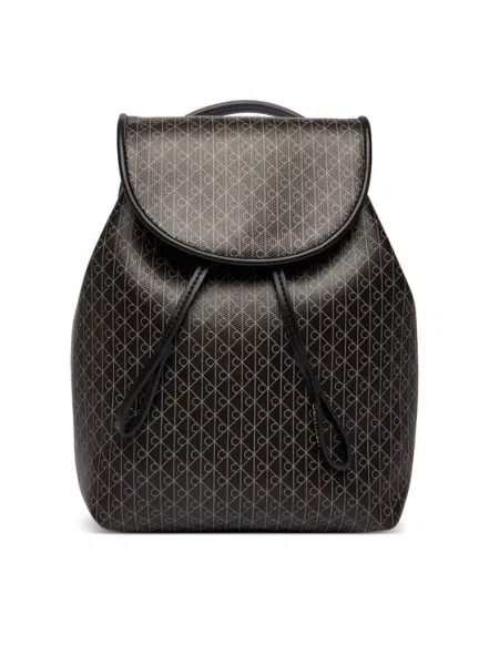 Calvin Klein Σακίδιο Emblem Aop Mini Backpack μαύρο