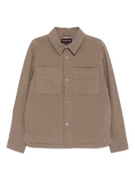 Яке Michael Kors поплин кафяво