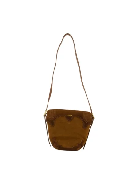Zadig&Voltaire torebka tote damska zamszowa BABY brązowa