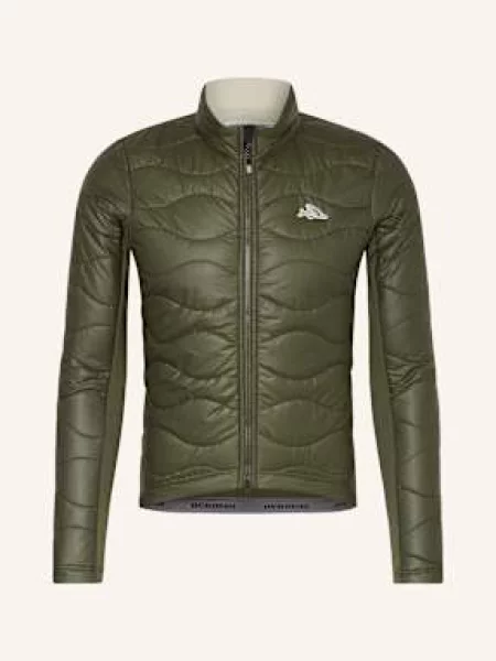 Café Du Cycliste Termiczna Kurtka Kolarska Albertine gruen khaki