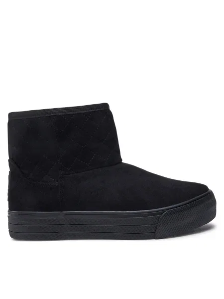 Szőrös szigetelt bokacsizma Big Star Shoes fekete