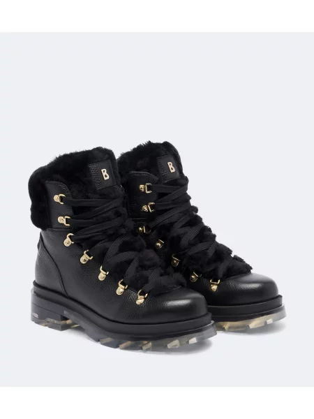 Botine Bogner din piele negru