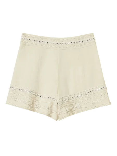 Pantaloni scurți Twinset cu broderie