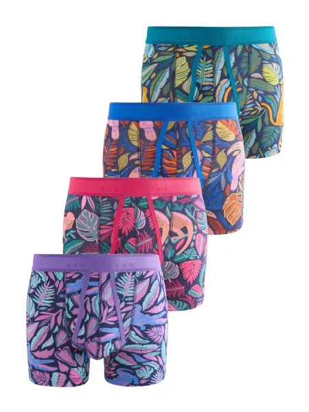 Next Boksarice / petrol / lila / roza modra