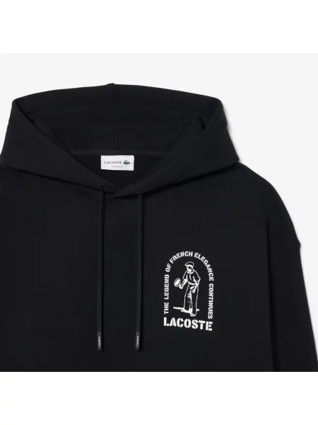 Толстовка Lacoste черная
