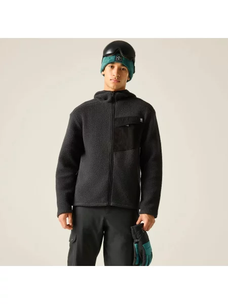 Polar z kapturem Borg czarna