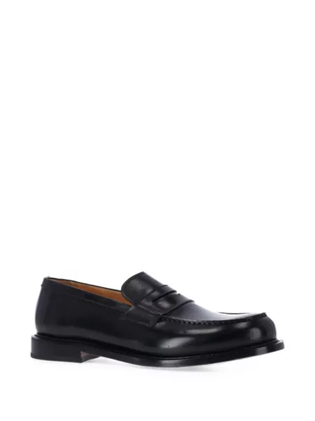 Pantofi loafer Premiata din piele negru