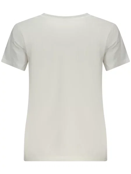 Tricou Pepe Jeans scurt alb