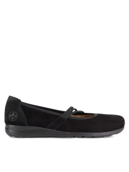 Balerinke Rieker črna