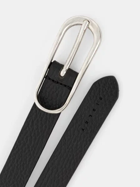 Шкіряний Sisley чорний