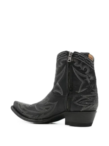 Botine Mexicana din piele negru