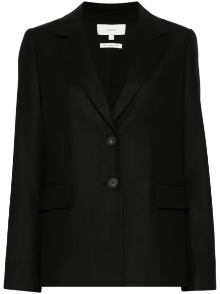 Sacou Vince de flanelă negru