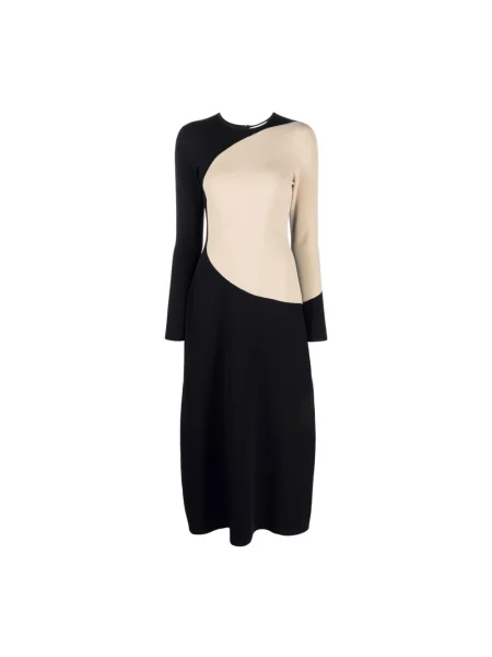 Sukienka midi Tory Burch biznesowa czarna