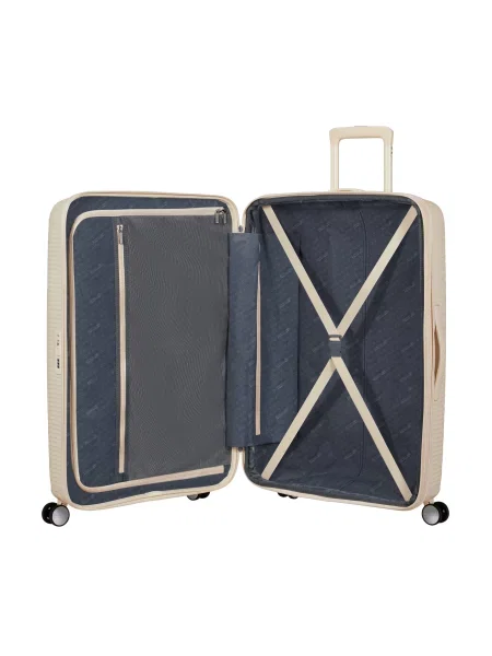 Чемодан American Tourister бежевый