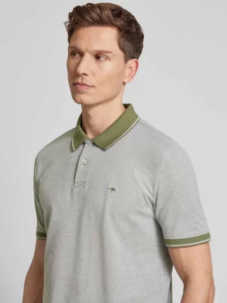 Koszulka polo o kroju regular fit z wyhaftowanym logo Fynch-hatton