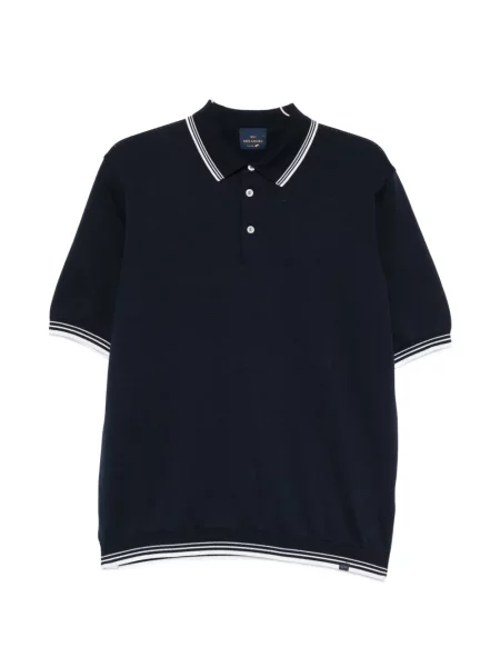 Polo Paul & Shark cu dungi albastru