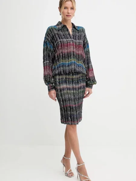 Missoni rochie midi oversize